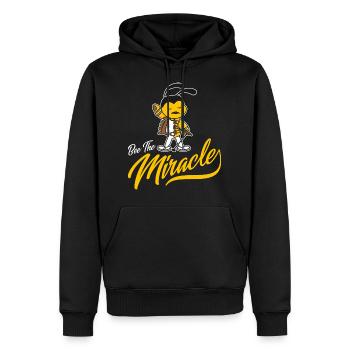 Bee Freddie Queen Mercury Chanteur Idée Cadeau - Sweat à capuche Premium bio Homme - noir - Devant - Nico (187cm)