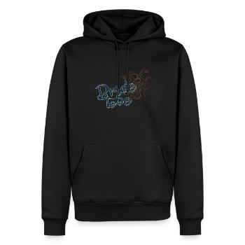 Bride to Be white Souvenir, Gift, Gift Idea - Männer Premium Bio Hoodie - Schwarz - Vorne - Nico (187cm)