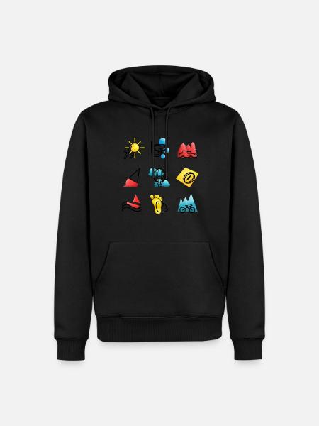 Travel and vacancy - Men’s Premium Organic Hoodie -