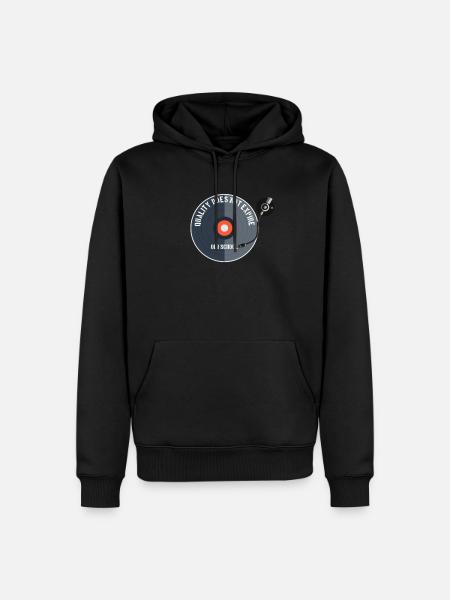 Quality does not expire - Men’s Premium Organic Hoodie - black