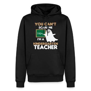 Lehrer Lehrerin Grundschullehrer Schule Lehramt - Männer Premium Bio Hoodie - Schwarz - Vorne - Nico (187cm)