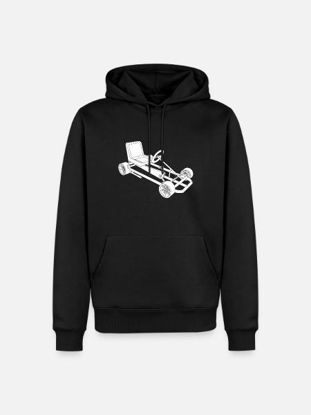 Kettcar go-kart - Men’s Premium Organic Hoodie - black