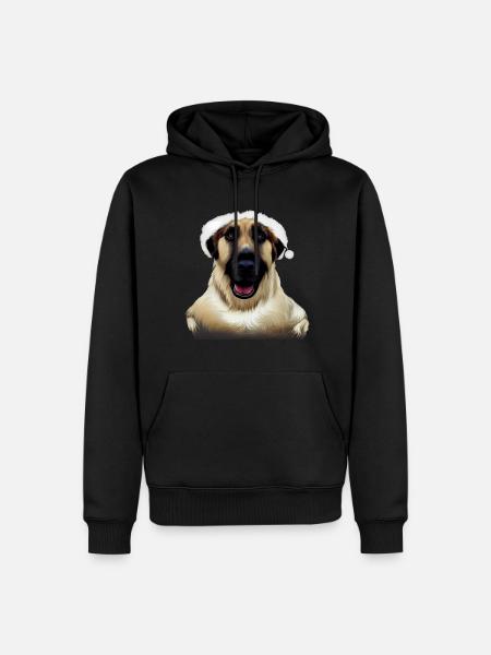 Kangal Dog - Kangal Christmas - Men’s Premium Organic Hoodie - black