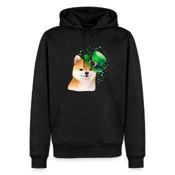 St Paddys St Patricksday St Patrick Day - Männer Premium Bio Hoodie - Schwarz - Vorne - Nico (187cm)