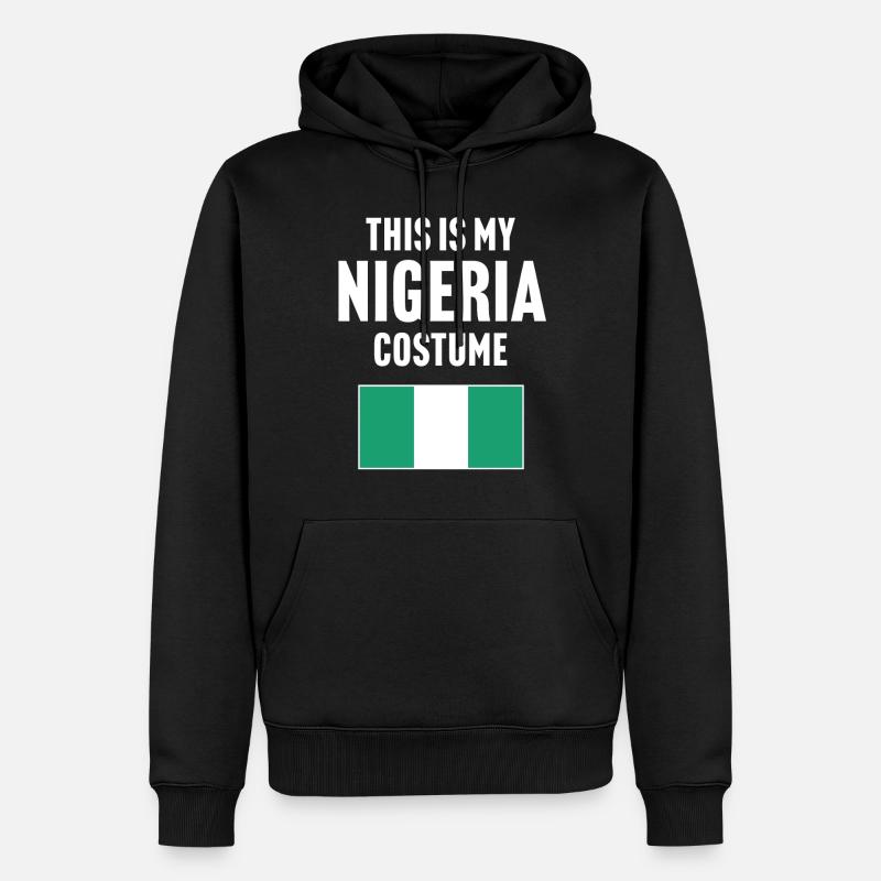 C’est mon costume nigérian - Sweat à capuche Premium bio Homme - noir