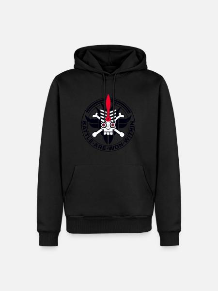 The battle is won inside - Men’s Premium Organic Hoodie - 