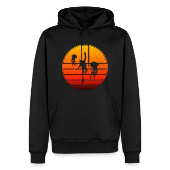 Men's Diving Women Scuba Diver Diver - Men’s Premium Organic Hoodie - black - Front - Nico (187cm)