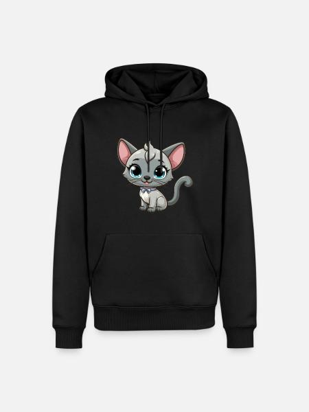 Siamese 15 - Men’s Premium Organic Hoodie - black