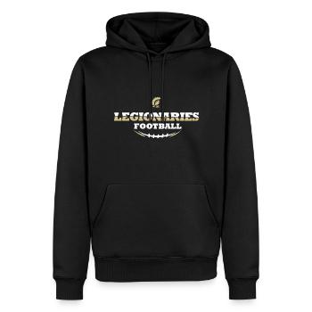 Carnuntum Legionaries - Männer Premium Bio Hoodie - Schwarz - Vorne - Nico (187cm)