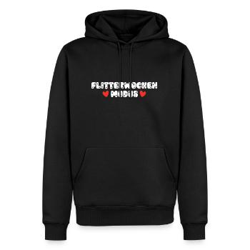 Flitterwochen Modus Hochzeitsreise Reise Hochzeit - Männer Premium Bio Hoodie - Schwarz - Vorne - Nico (187cm)