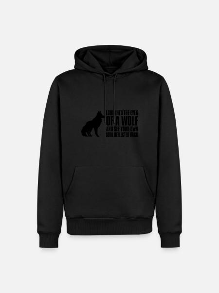 Wolf Loyalty - Men’s Premium Organic Hoodie -
