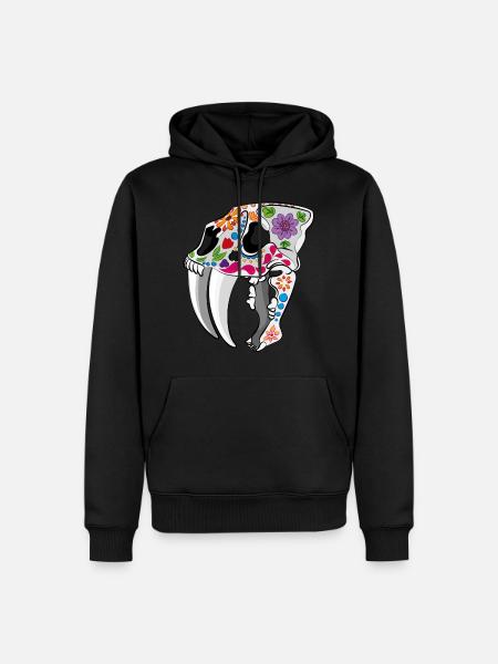 Day of the extinct: Sabretooth - Men’s Premium Organic Hoodie - black