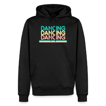 Dancer Passion Dance Gifts Dance Men Women - Men’s Premium Organic Hoodie - black - Front - Nico (187cm)