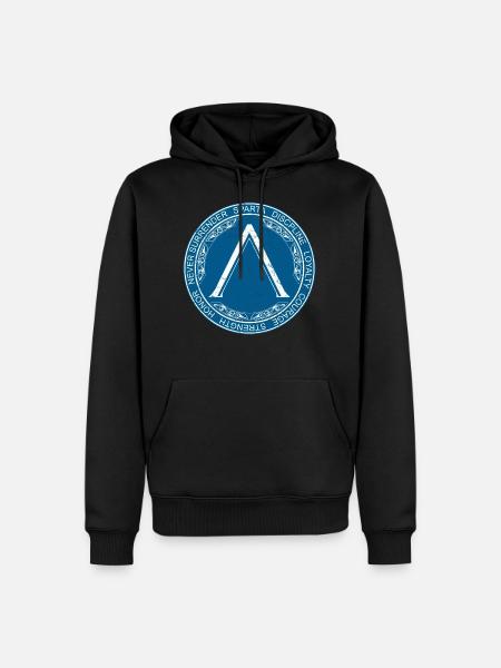 Sparta symbol - Men’s Premium Organic Hoodie - black