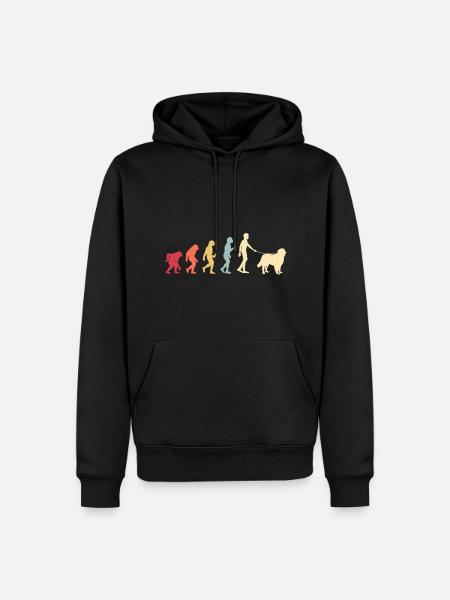 Bernese Mountain Dog - Men’s Premium Organic Hoodie - black