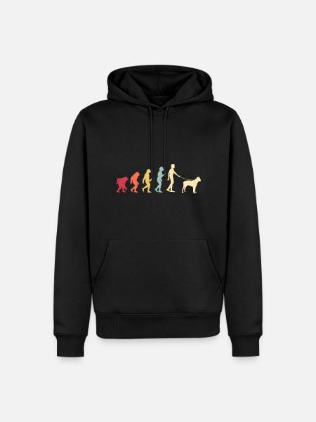 Cane Corso - Männer Premium Bio Hoodie - Schwarz