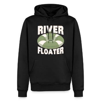Rafting Wassersport - Männer Premium Bio Hoodie - Schwarz - Vorne - Nico (187cm)