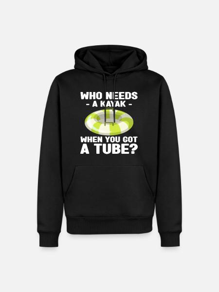 Velomobil - Männer Premium Bio Hoodie - Schwarz