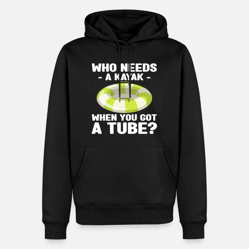 Velomobil - Männer Premium Bio Hoodie - Schwarz