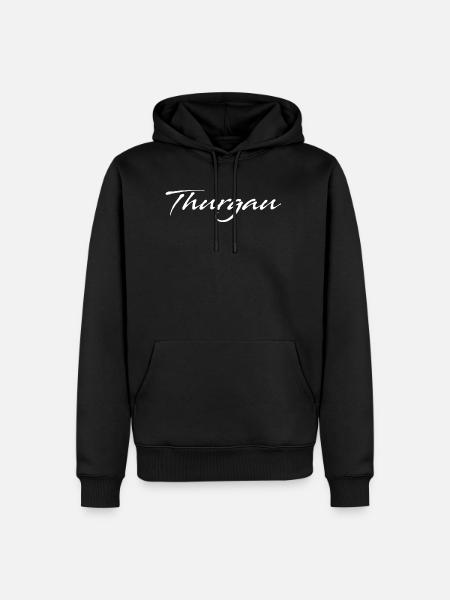Thurgau - Men’s Premium Organic Hoodie - black