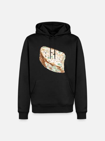 Moldy bread / fungi / mushrooms - Men’s Premium Organic Hoodie - black