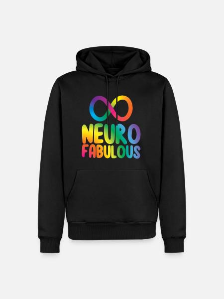 Neurofabulous - Men’s Premium Organic Hoodie - black