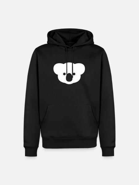 Koala bear - Men’s Premium Organic Hoodie - black