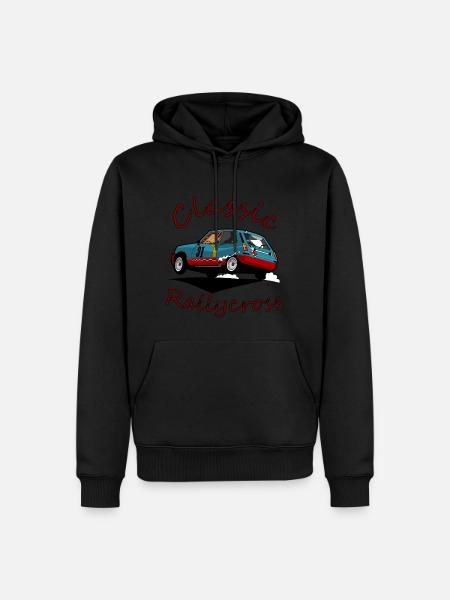 Rallycross - Männer Premium Bio Hoodie - Schwarz