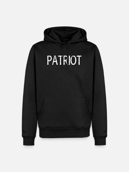 Patriot National Pride Pride Home - Men’s Premium Organic Hoodie - black