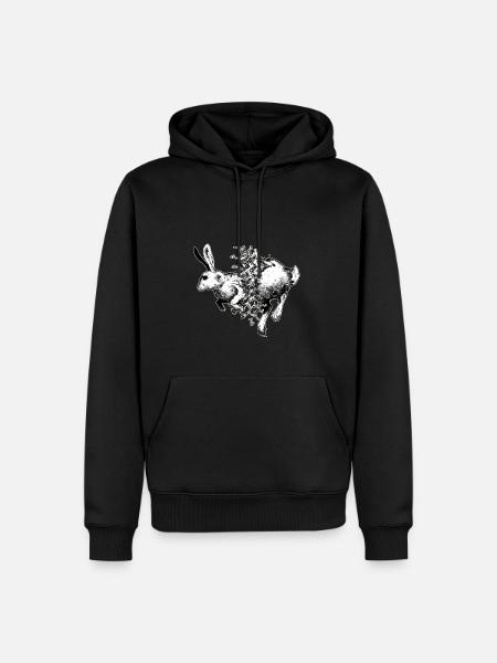 Roadkill - Men’s Premium Organic Hoodie - black