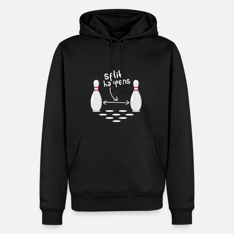 arrive de Split - Sweat à capuche Premium bio Homme - noir