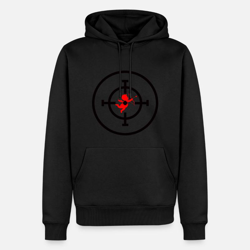Kill Valentine - Männer Premium Bio Hoodie - Schwarz