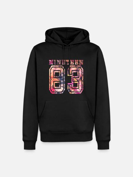 NINETEEN 1983 B - Men’s Premium Organic Hoodie - black