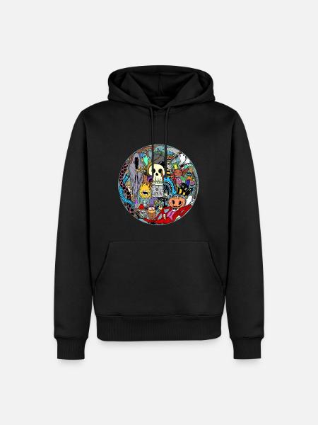 Halloween T-Shirt - Men’s Premium Organic Hoodie - black
