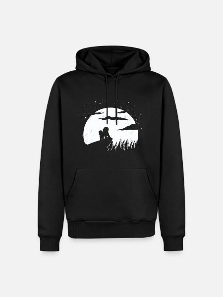 Bolognese dog - Men’s Premium Organic Hoodie - black