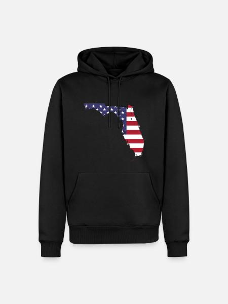 FLORIDA shirt - Men’s Premium Organic Hoodie - black
