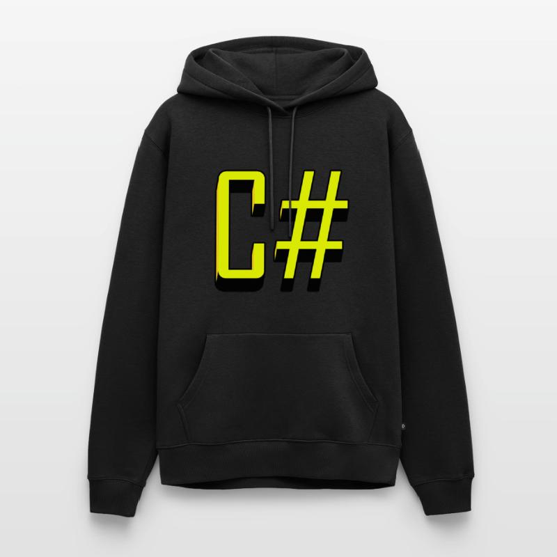 Langages de programmation: C # / C sharp Sweat à capuche Premium bio Homme