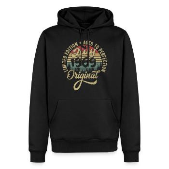 Geburtstag Juli 1969 juli 1969 July 1969 - Männer Premium Bio Hoodie - Schwarz - Vorne - Nico (187cm)