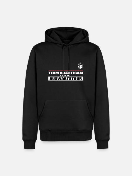 JGA - Männer Premium Bio Hoodie - Schwarz