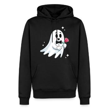 HALLOWEEN Marié Fantôme Mariage Fantôme - Sweat à capuche Premium bio Homme - noir - Devant - Nico (187cm)