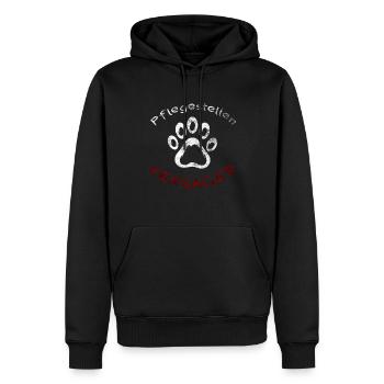 Pflegestellenversager - Männer Premium Bio Hoodie - Schwarz - Vorne - Nico (187cm)