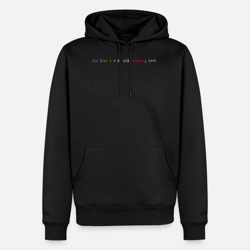 Programmierer, Software, Informatik, Developer - Männer Premium Bio Hoodie - Schwarz