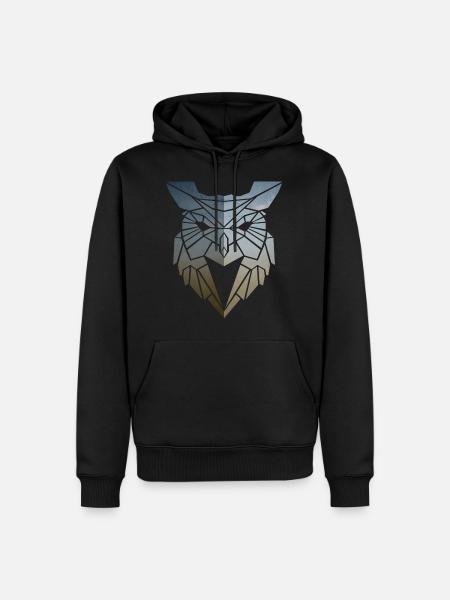 Howl - Men’s Premium Organic Hoodie - black
