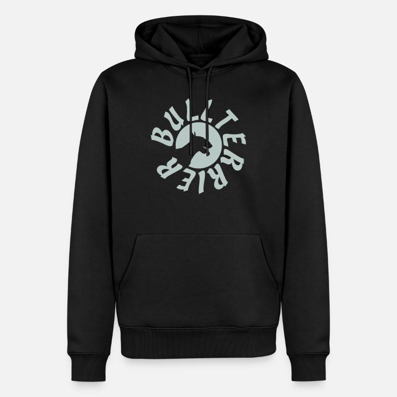 Bull Terrier Bull Terrier - Sweat à capuche Premium bio Homme - noir