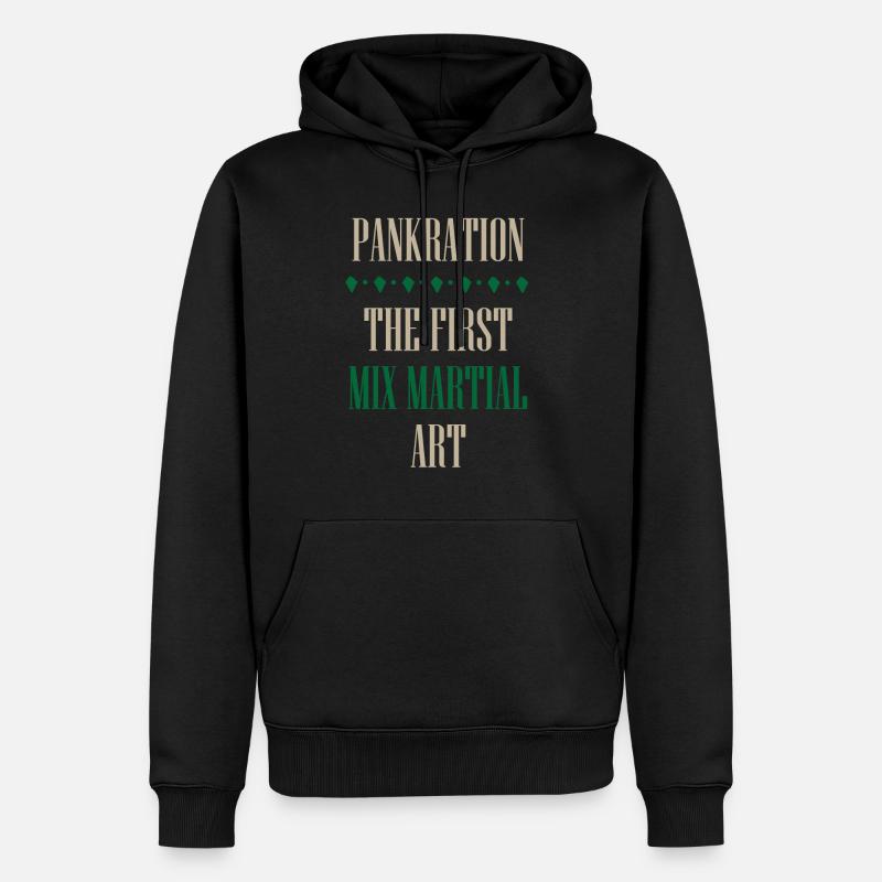 Le premier mélange d'art martial - Sweat à capuche Premium bio Homme - noir
