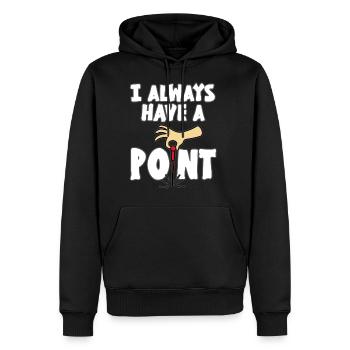 Akupunktur Akupressur Nadel Akupunkteur Geschenk - Männer Premium Bio Hoodie - Schwarz - Vorne - Nico (187cm)
