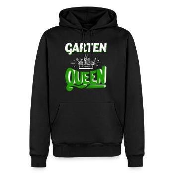 Gärtner Gartenfreunde Hobbygärtner Gartenarbeit - Männer Premium Bio Hoodie - Schwarz - Vorne - Nico (187cm)