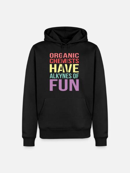 chemistry - Men’s Premium Organic Hoodie - black