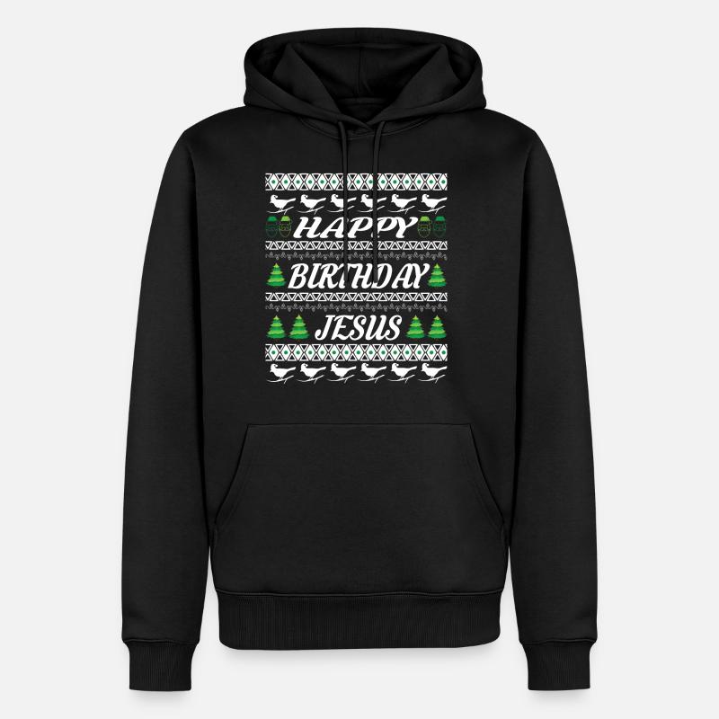 Noël noël - Sweat à capuche Premium bio Homme - noir