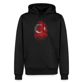 Turquie Ataturk Turk Turk Vatan Bosphorus Türkiye - Sweat à capuche Premium bio Homme - noir - Devant - Nico (187cm)